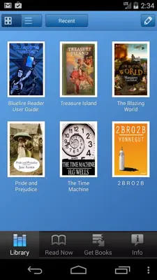 Bluefire Reader android App screenshot 5